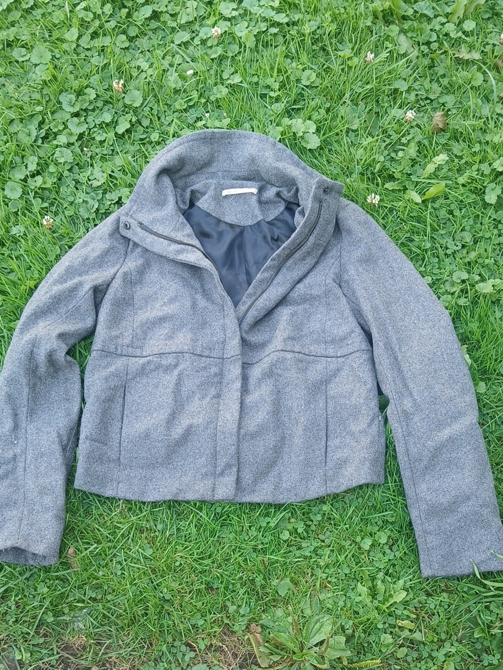 GUC GAP Gray Wool Blend Apparel Jacket Coat Size Small